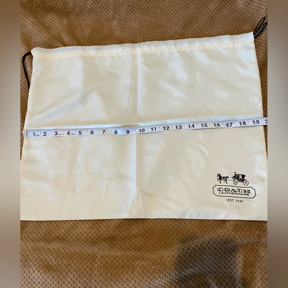 Coach purse designer dust bag. Gently used. - Picture 3 of 4